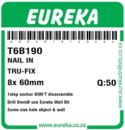 T6B190 - Tru-Fix Countersunk -T6B190_Label_T